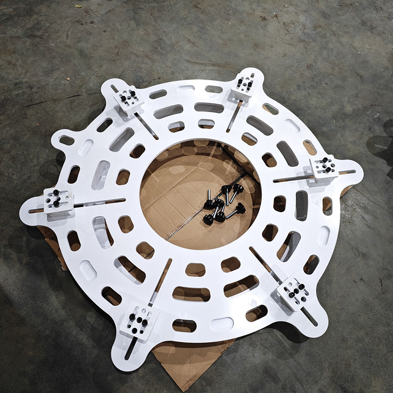 450-800mm Steel Flange Fixed Plate for Butt Welding Machine 