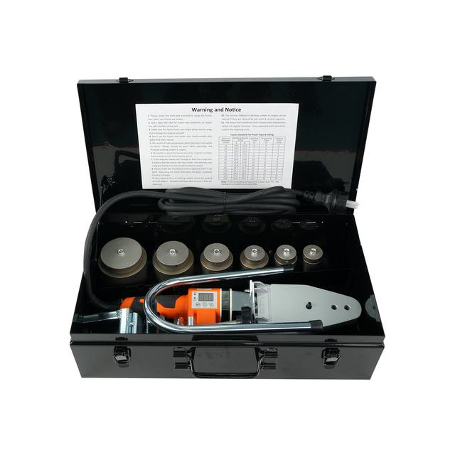 Socket Fusion Welder Set for PPR Or PE Pipes 20mm To 63mm