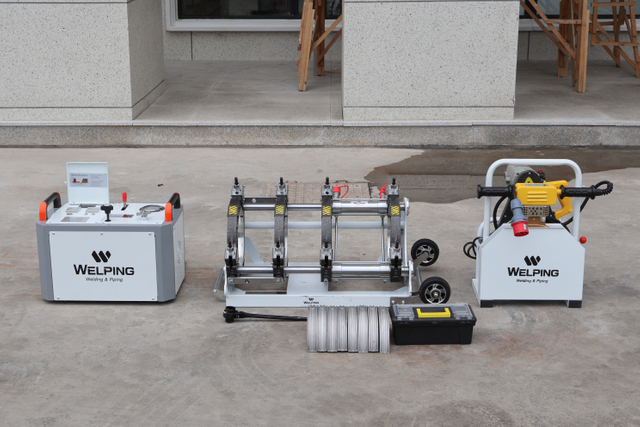 High-End Series Hydraulic HDPE Pipe Fusion Welding Machine Wp250A PRO