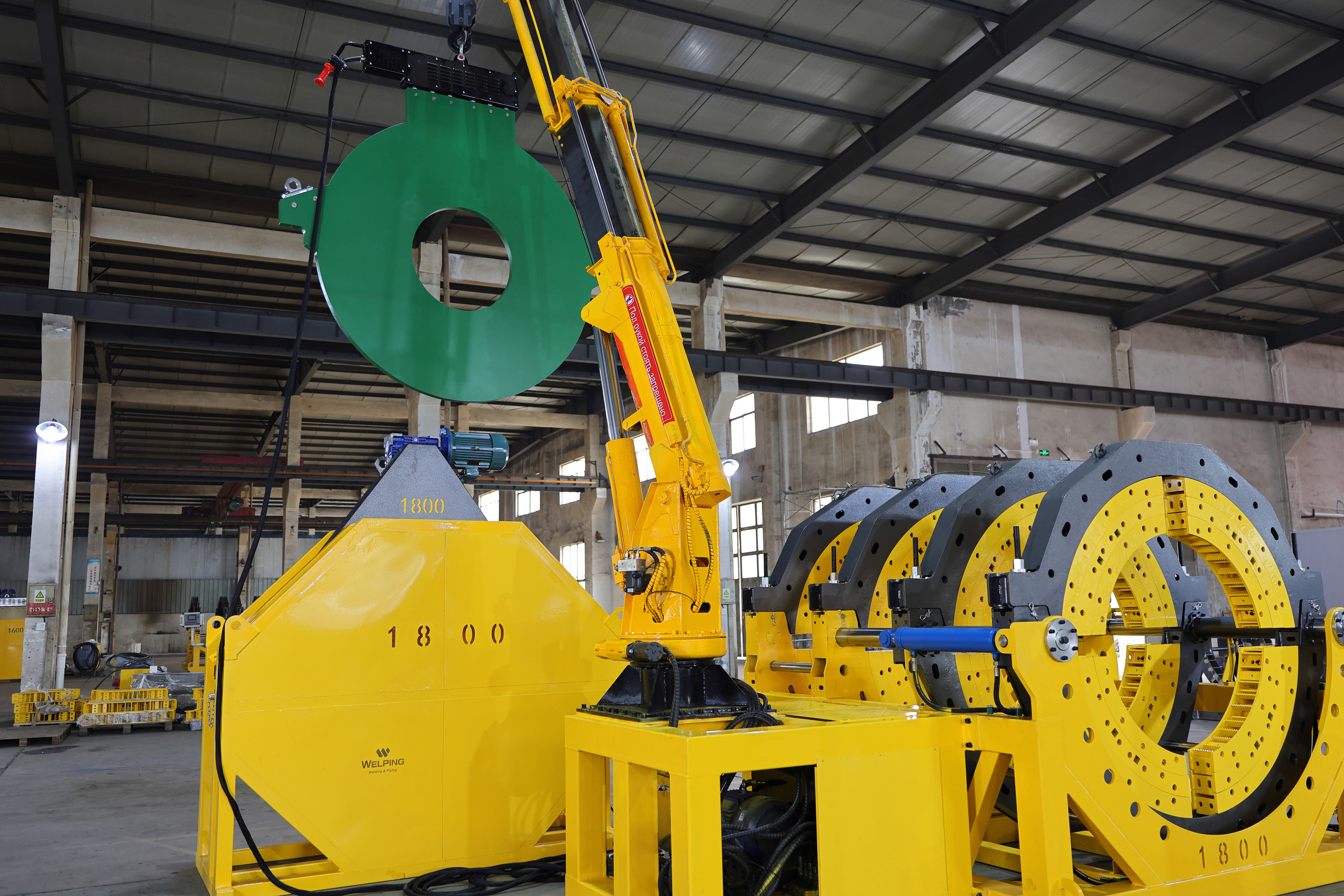 1800mm HDPE Pipe Butt Fusion Welding Machine Factory