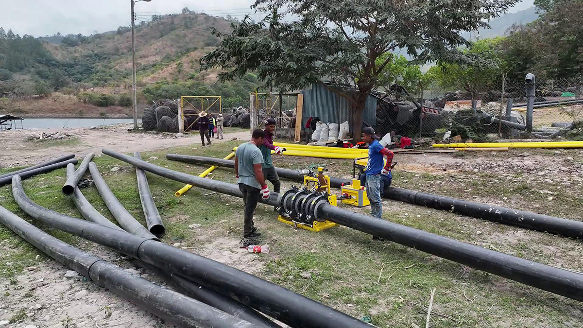 Welping Machinery Empowers Honduras Aquaculture Industry With PE Butt Welding Machine