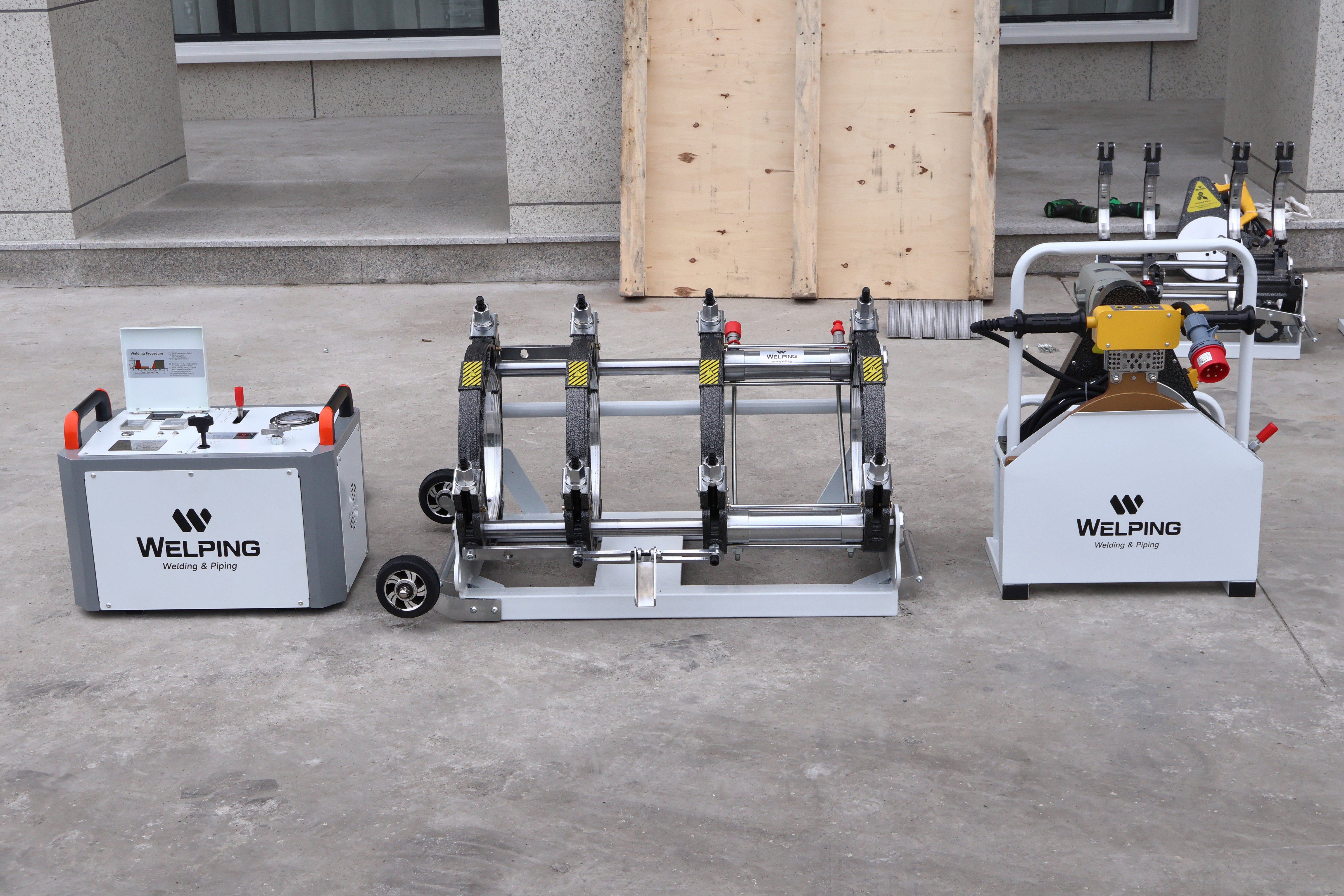 High-End Series Hydraulic HDPE Pipe Fusion Welding Machine Wp315A PRO