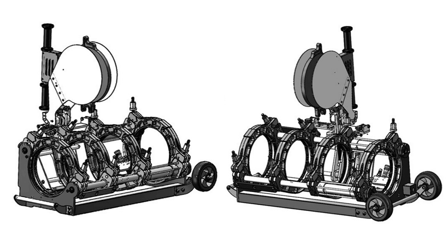 New automatic butt fusion welding machine under developing