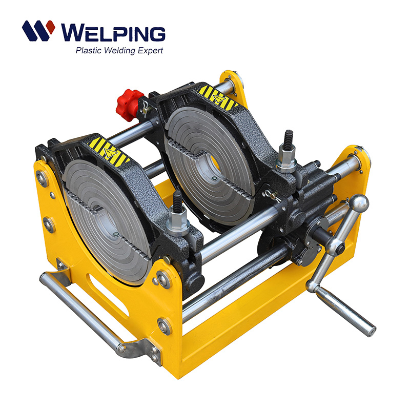 manual 200mm portable hot melt manual butt fusion welding machine