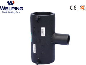 HDPE PE Pipe Electrofusion Pipe Fitting Electrofusion Reducing Tee for Water and Gas 