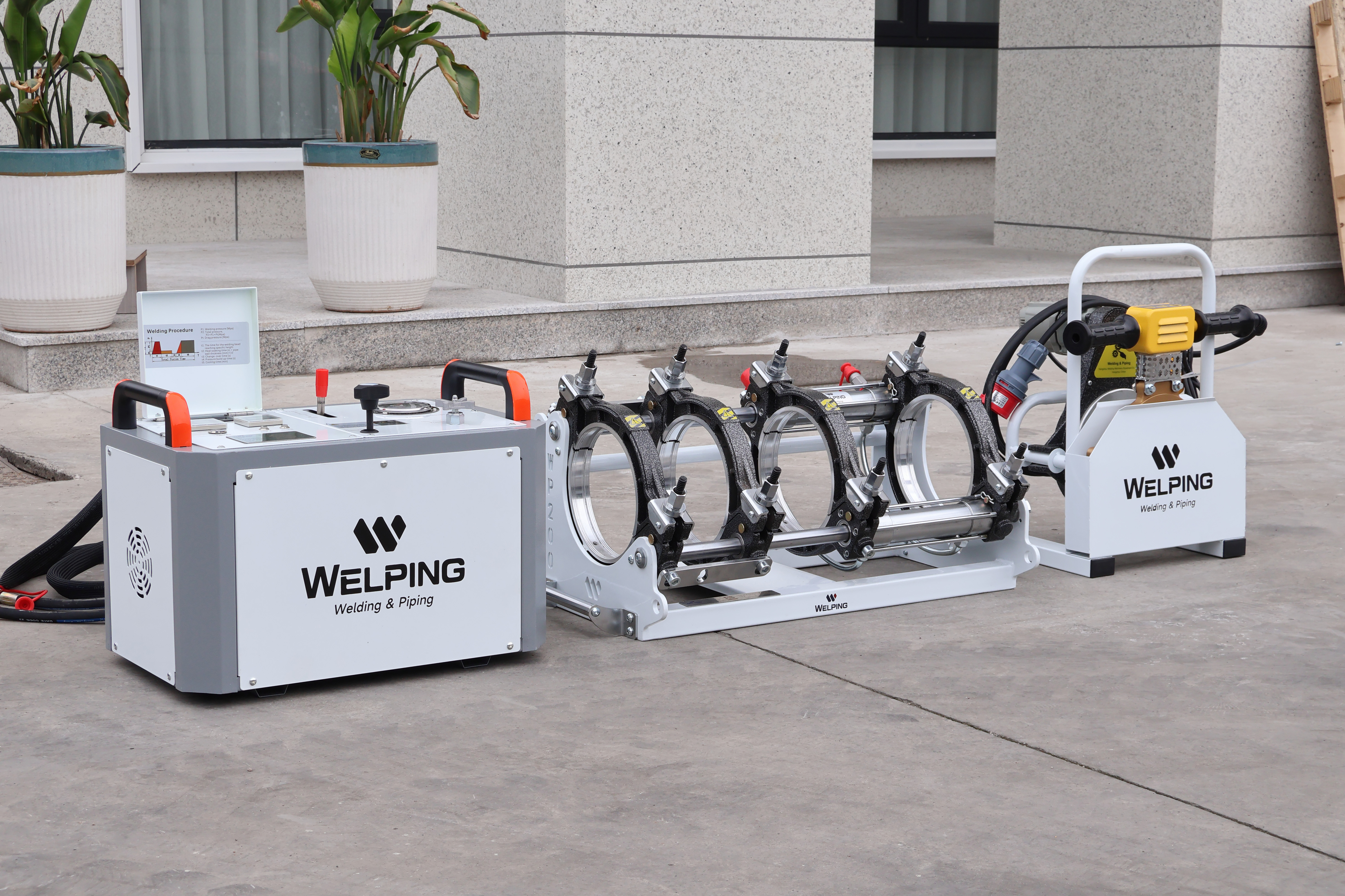 High-End Series Hydraulic HDPE Pipe Fusion Welding Machine Wp200A PRO