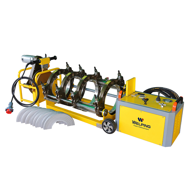 315mm industrial level HDPE hydraulic butt fusion machine 